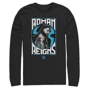 Mens WWE Roman Reigns Poster Long Sleeve Shirt