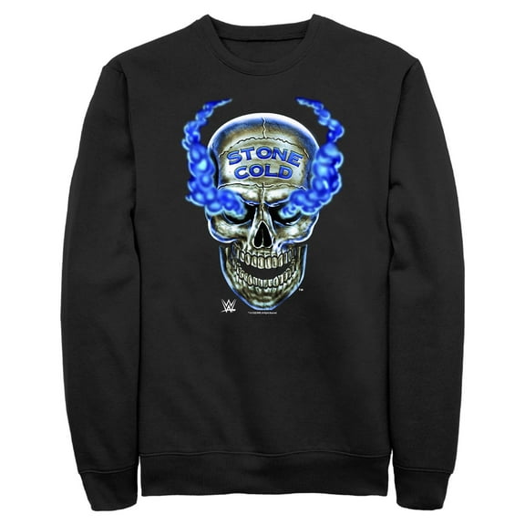 Mens WWE Stone Cold Smoke Skull Sweatshirt