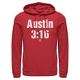 thumbnail image 1 of Mens WWE Stone Cold Steve Austin 3:16 White Logo Lightweight Hoodie, 1 of 4