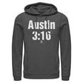 thumbnail image 1 of Mens WWE Stone Cold Steve Austin 3:16 White Logo Lightweight Hoodie, 1 of 4