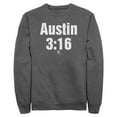 thumbnail image 1 of Mens WWE Stone Cold Steve Austin 3:16 White Logo Sweatshirt, 1 of 4