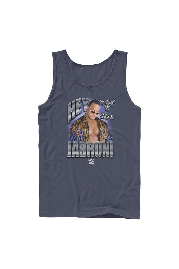Mens WWE The Rock Hey Jabroni Tank Top