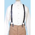 thumbnail image 1 of Mens Wah Maker Leather Suspender - Black, One Size, 1 of 1