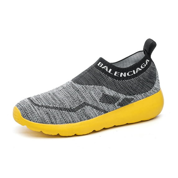 Mens Walking Shoes Running Sneakers - Tennis Shoes Workout Athletic Gym Slip-on Shoes Comfortable Breathable Lightweight Casual Sneakers Wide Width