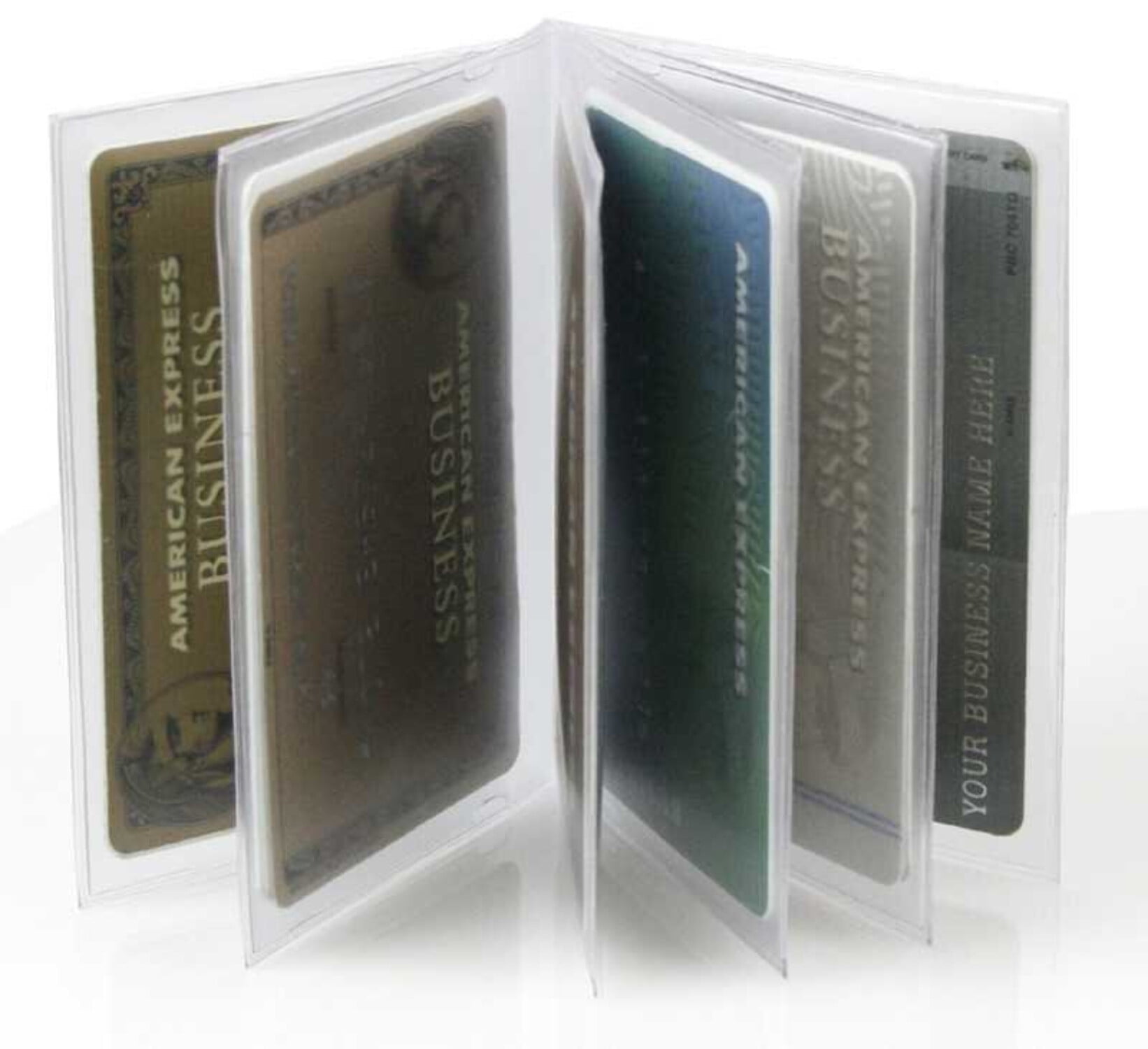Mens Wallet Inserts Card and Photo Holder 6 Page