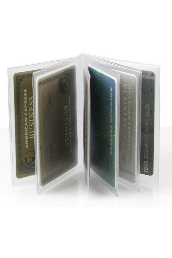 Mens Wallet Inserts Card and Photo Holder - 6 Page