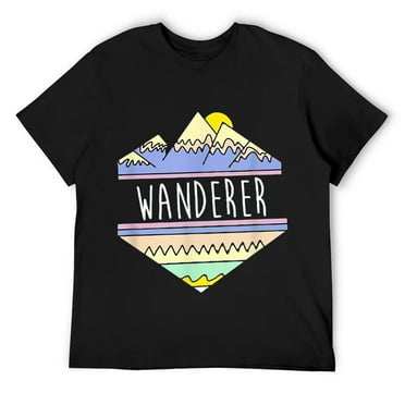 Mens Wanderer T-Shirt Black