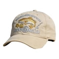 thumbnail image 1 of Mens Washed Distressed Fishing Hat Sun Protection Outdoor Baseball Cap Adjustable Dad Hat for Hiking Camping UPF 50+, 1 of 2