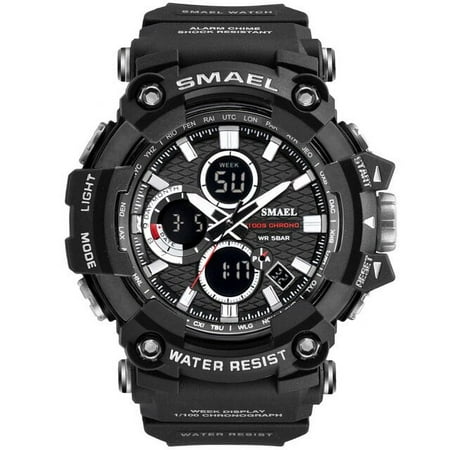 Mens Watch Military Water resistant SMAEL Casual Sport LED Wrist Watches relogio digital for male 1802D relogio masculino Watch