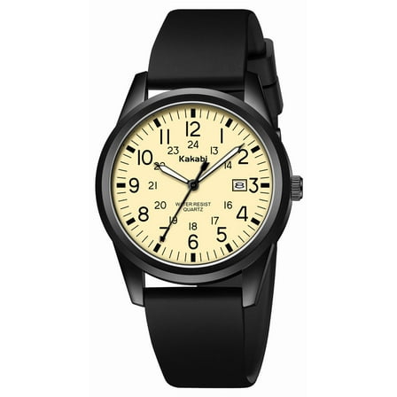 Mens Watches Classic Quartz Watch for man with Calendar and Luminous hands- The Perfect Gift for Men