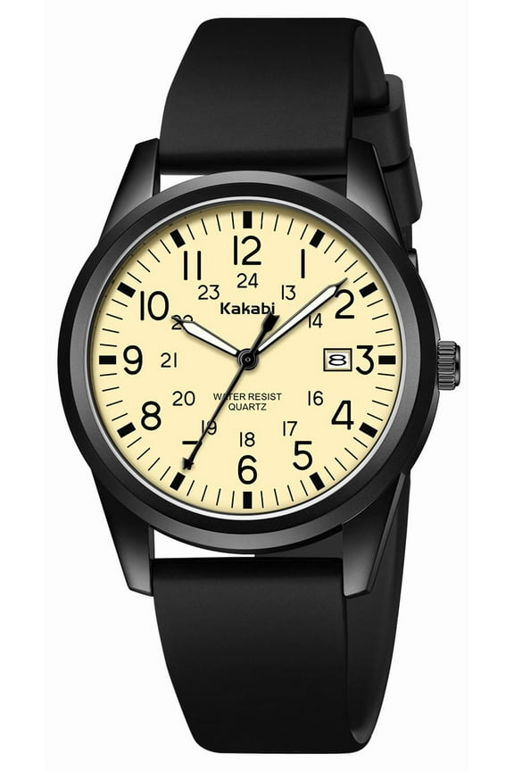 Mens Watches Classic Quartz Watch for man with Calendar and Luminous hands- The Perfect Gift for Men