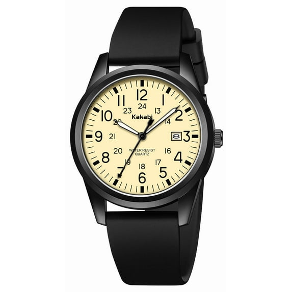 Mens Watches Classic Quartz Watch for man with Calendar and Luminous hands- The Perfect Gift for Men