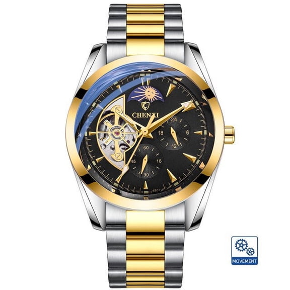 Mens Watches Luxury Tourbillon Design Automatic Mechanical