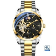Mens Watches Luxury Tourbillon Design Automatic Mechanical