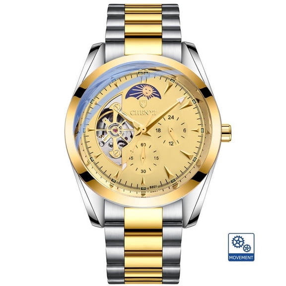 Mens Watches Luxury Tourbillon Design Automatic Mechanical