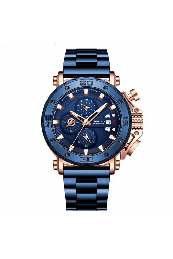 Mens Watches Men's Luminous Running Alarm Clock Watch Watch for Men Designer Men's Wrist Watches