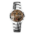 thumbnail image 1 of Mens Watches Silvery Steel Band Top Brand Waterproof Japan Quartz Watch Christmas Men Business Clock Young one of Royal Bengal Tiger Wristwatches, 1 of 4
