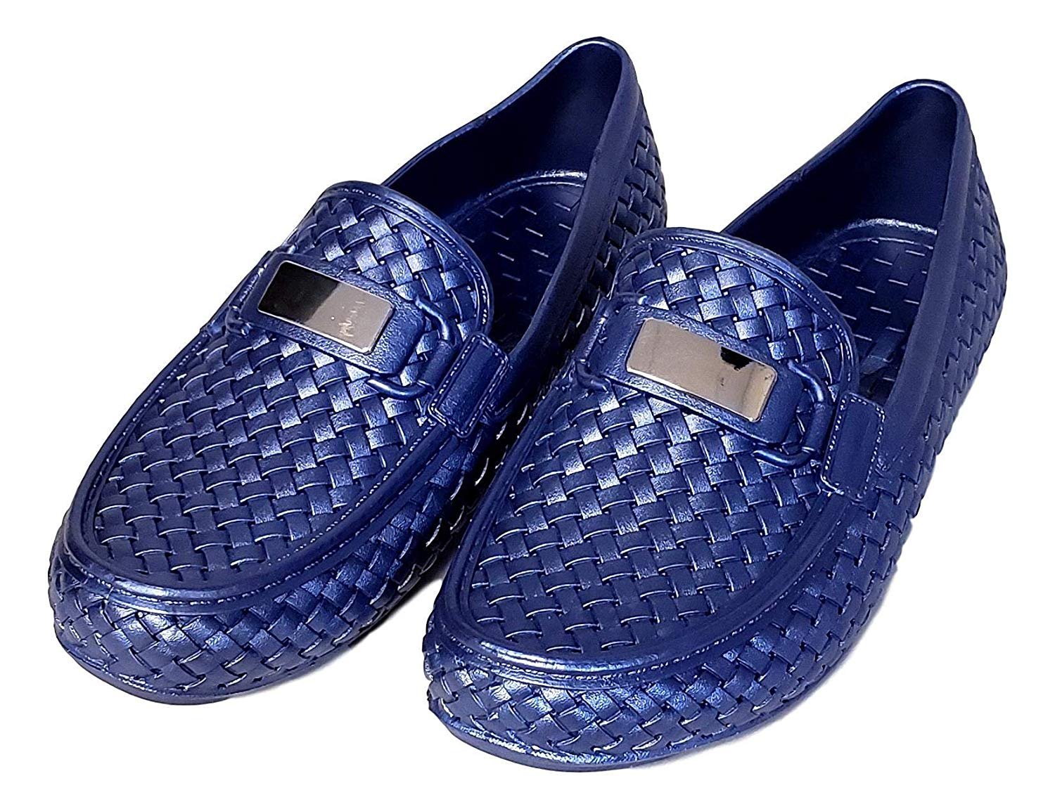 Mens Water Shoe Floater Loafers Classic Look Drivers 7 US M Mens, Blue - image 1 of 7