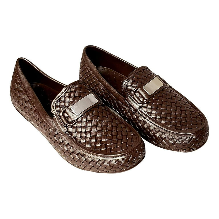 Mens Water Shoe Floater Loafers Classic Look Drivers 8 US M Mens Brown
