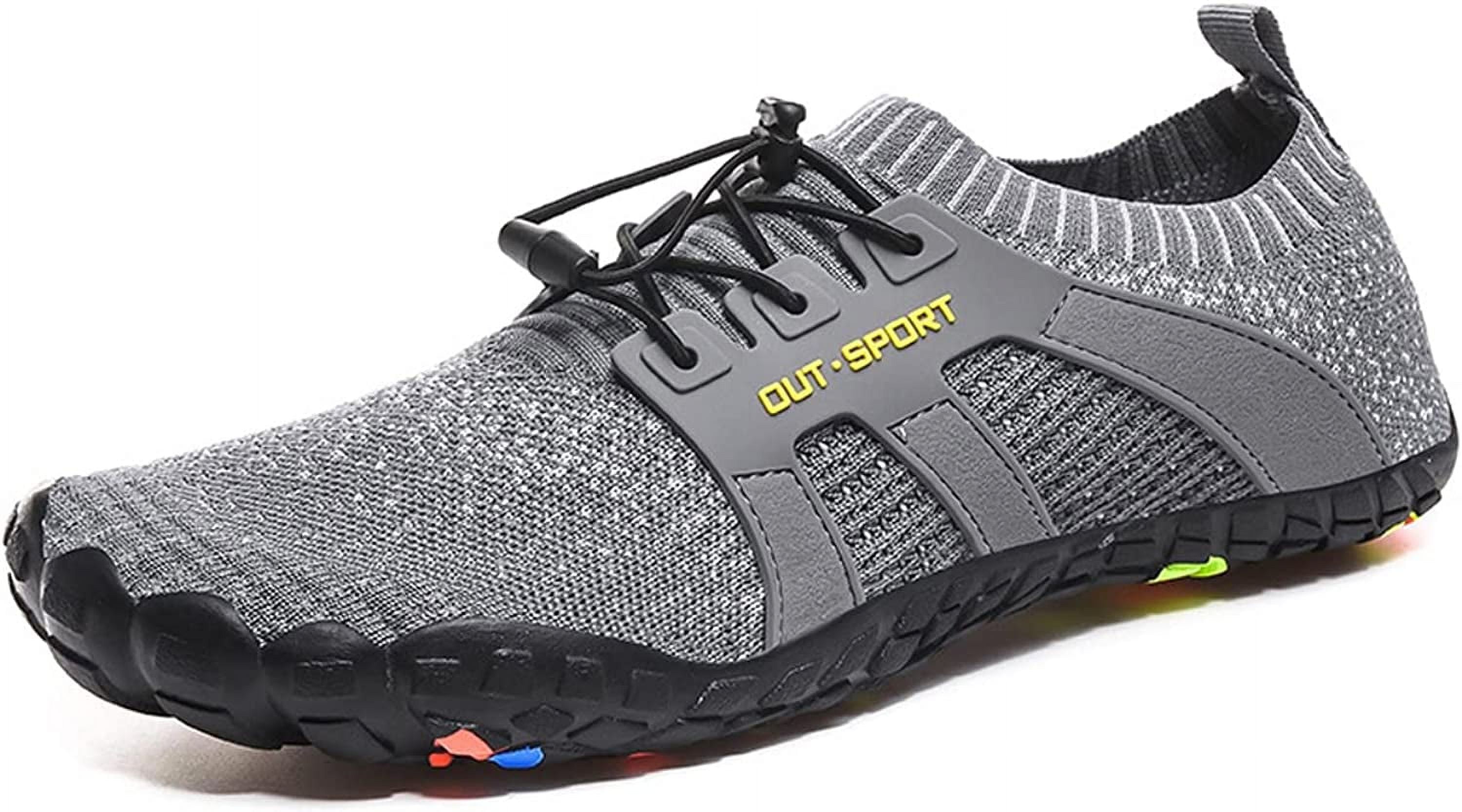 Mens Water Shoes, Barefoot Shoes Quick Dry Aqua Swim Shoes, Slip-on Soft  Sports Outdoor Shoes for Pool Beach Surf Walking