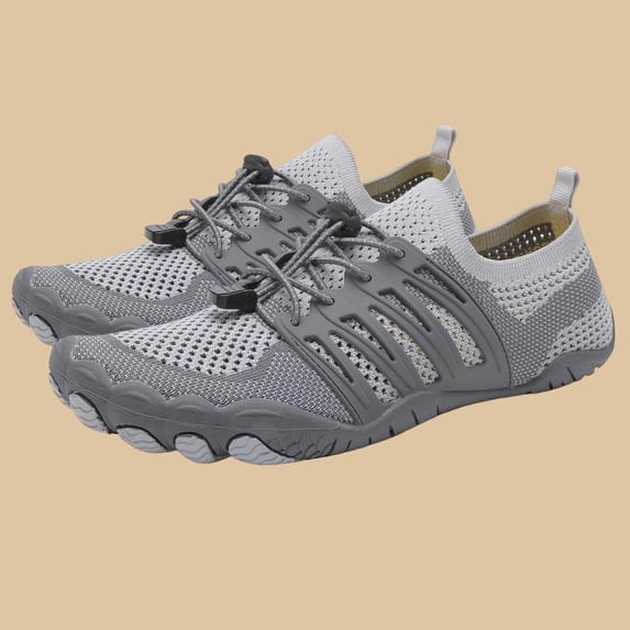 Mens Water Shoes Lightweight Wide Toe Box Non Slip Barefoot Shoes Breathable Quick Drying Outdoor Hiking Shoes