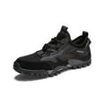 thumbnail image 1 of Mens Water Shoes Outdoor Hiking Shoes Waterproof Beach Shoes Quick Dry Barefoot Sneakers Mesh Hiking Shoes Black 10 US, 1 of 7
