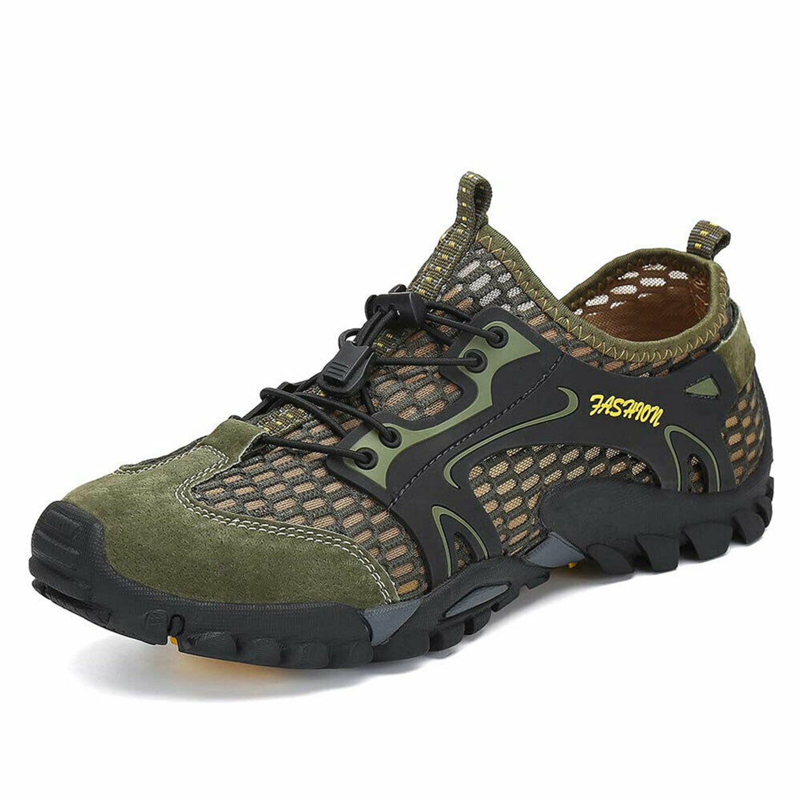 Men's Water Shoes Quick Dry Sports Aqua Soft Hiking Breathable Lightweight Outdoor Mesh Barefoot Training Walking
