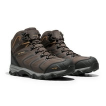 Mens Waterproof Ankle-High Hiking Boots - Lightweight Outdoor Shoes for Trekking Trails