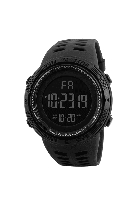 Mens Waterproof Digital Watch Military Tactical Sports Design LED Luminous