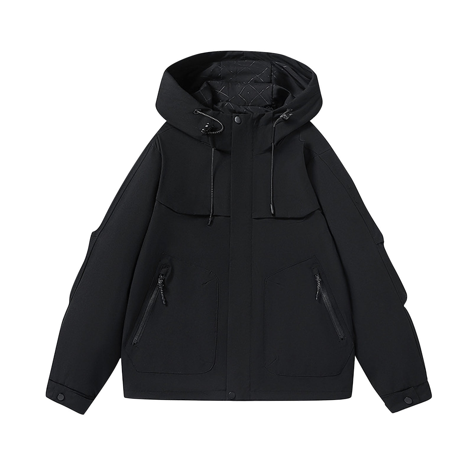 Sweeter Waterproof Mens Waterproof Windproof Windbreaker Open Front Front Zipper Blazer ...