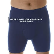 Mens Wearever Washable Incontinence Boxer Briefs - L - Navy