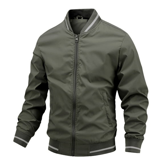 Mens Welding Jacket Loose Sports Casual Bussiness Full Zip Sherpa Jacket Men,Army Green,4XL