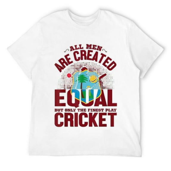 Mens West Indies Cricket Team Support Design Gift T-Shirt White 2X-Large