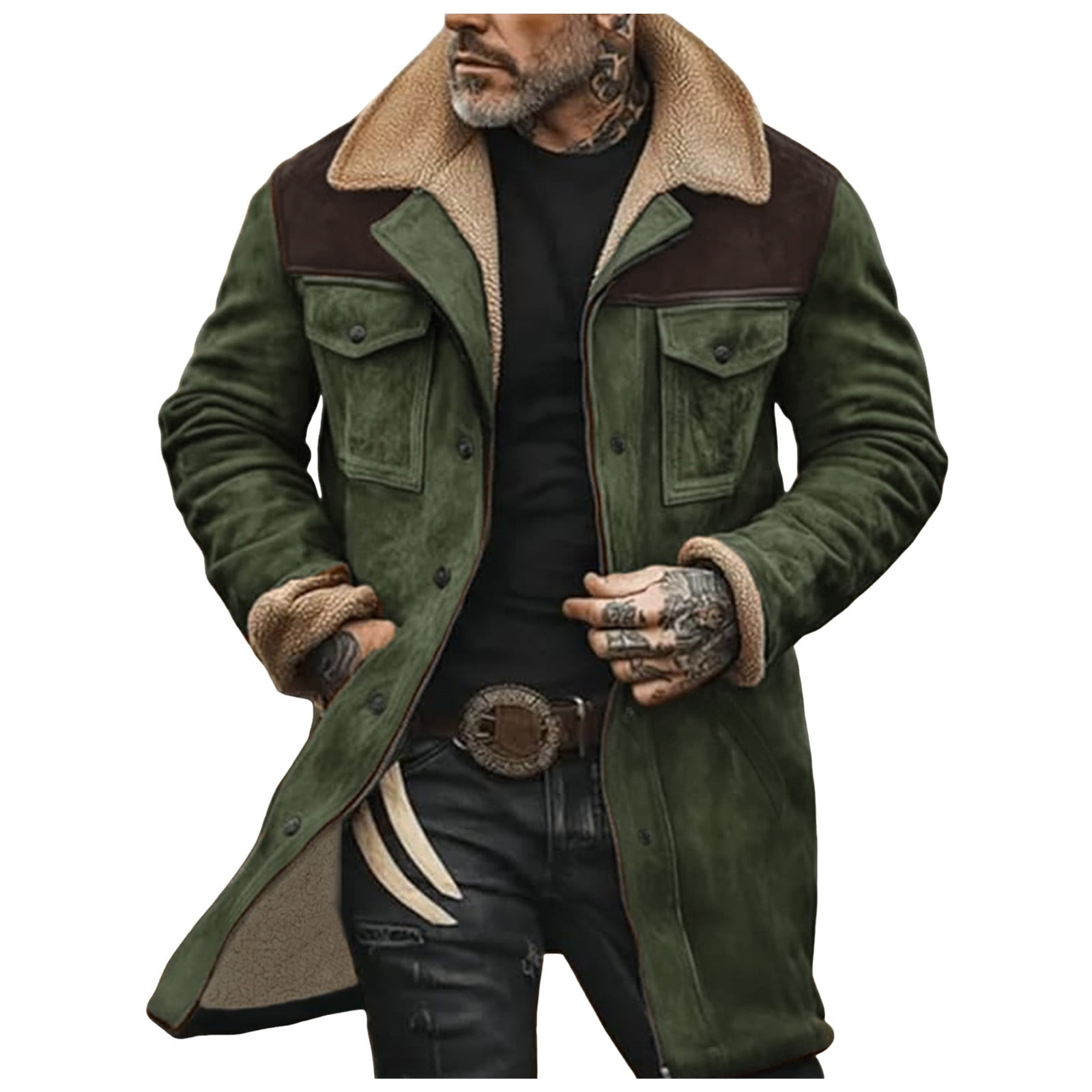 Mens-Western-Cowboy-Jacket-