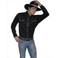 thumbnail image 1 of Mens Western Shirt - Black- Extra Large, 1 of 1