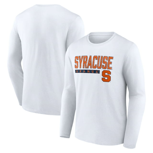Syracuse Orange Men's White Dynamic Legend Long Sleeve T-Shirt, Up to Size 3XL