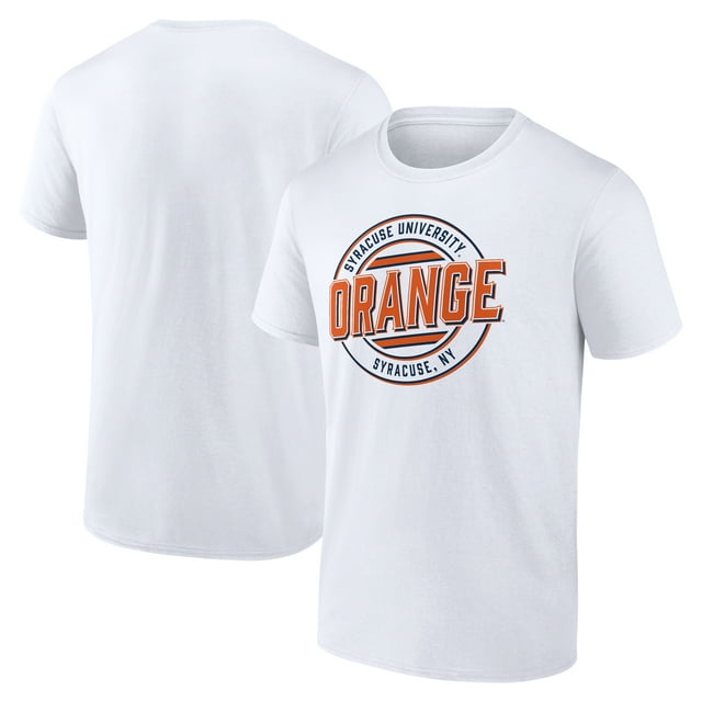 Syracuse Orange Men's White All Out Excellence T-Shirt, Up to Size 3XL