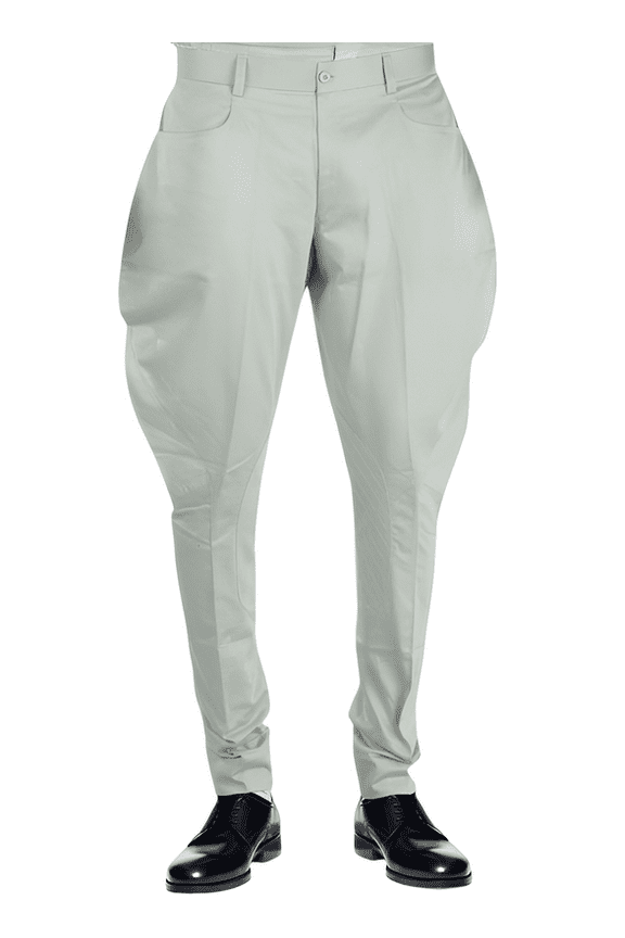Mens White Jodhpurs Breeches Hunting & Horse Riding Polo Pants