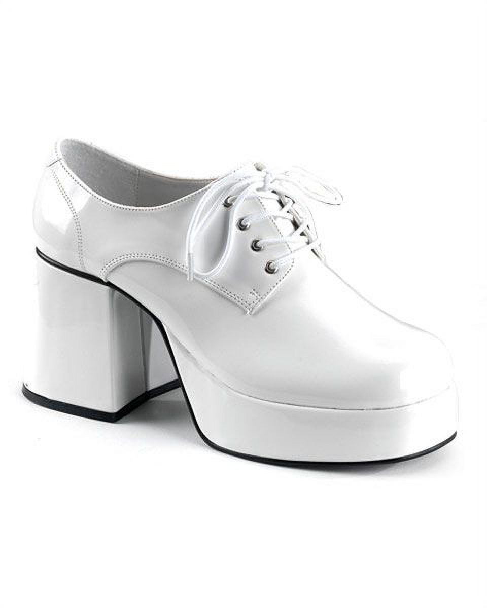 Ellie Shoes 312PimpWHT1011 Pimp (White) Adult Shoes, Medium (10-11