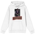 thumbnail image 1 of Mens White Texas Chainsaw Massacre Horror Movie Hooded Sweatshirt-M, 1 of 2