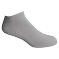 thumbnail image 1 of Mens Wholesale Cotton No Show Socks - Gray Sport Ankle Socks For Men - 10-13 - 60 Pack, 1 of 2