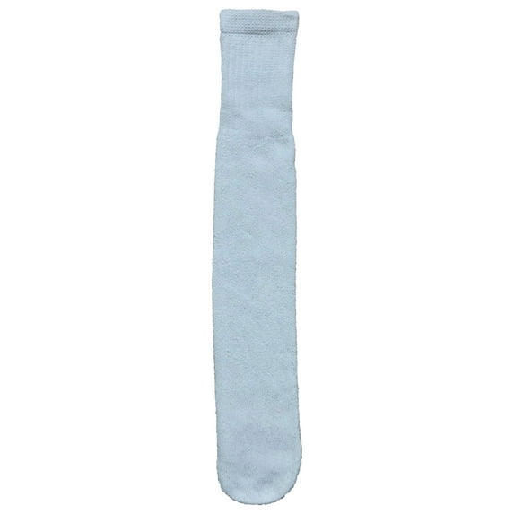 Mens Wholesale King Size Cotton Tube Socks - 24 Inch White Athletic Tube Socks - 13-16 - 120 Pack