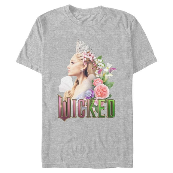 Mens Wicked: For Good Glinda Side Profile Pose T Shirt
