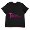 thumbnail image 1 of Mens Will & Grace I Am Anastasia Beaverhausen Hilarious T-Shirt T-Shirt Black 4XL, 1 of 5