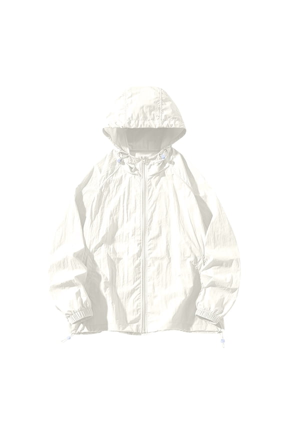 Mens Windbreaker Jackets Lightweight Rain Jacket Waterproof Raincoat with Hood Outdoor Running Hiking Cycling