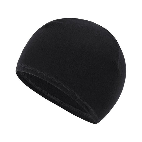 Mens Winter Beanie Fleece Hat Sports Warm Thermal Outdoor Running Cycling B3B5
