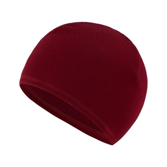 Mens Winter Beanie Fleece Hat Sports Warm Thermal Outdoor Running