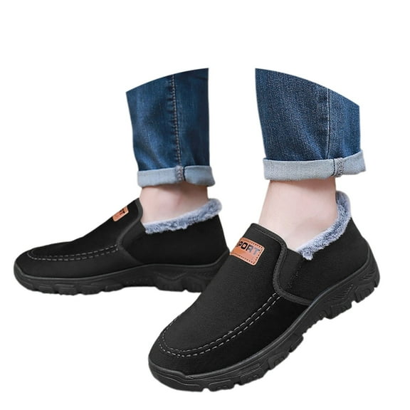 Mens Winter Boots Snow Shoes on Winter Boots Insulated Cold Weather Comfort Footwear for Outdoor Activities and Daily Wear