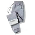 Mens Winter Fleece Lined Track Pants Sweatpants Active Jogger Pants Gym