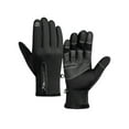 thumbnail image 1 of Mens Winter Gloves -30°F Windproof Waterproof Touch Screen Gloves for Travel Outdoor Work (Black,XL), 1 of 4